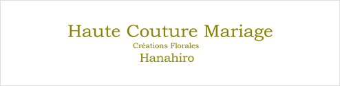Hanahiro Haute Couture Mariage